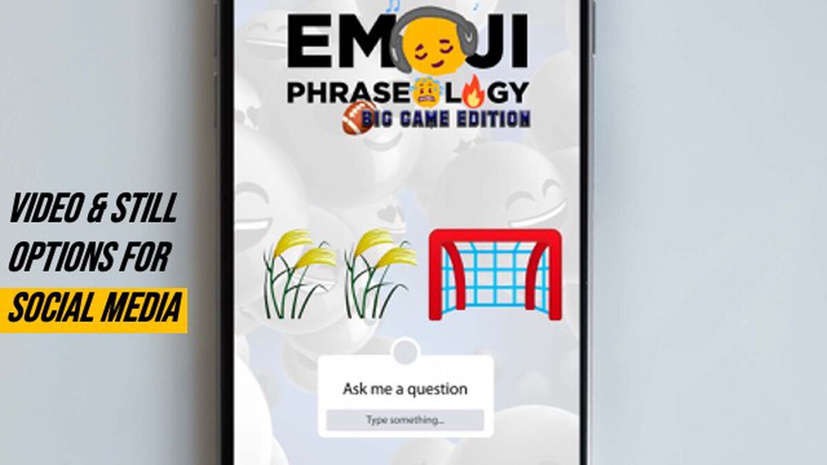 Emoji Phraseology - Big Game Edition image number null